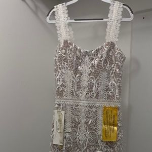 White evening or special event dress